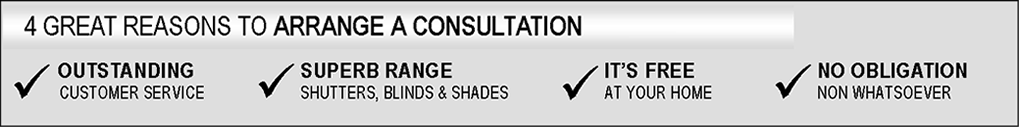 Reasons of Consultation - Blinds, Shutters, Shades, Orlando, Florida